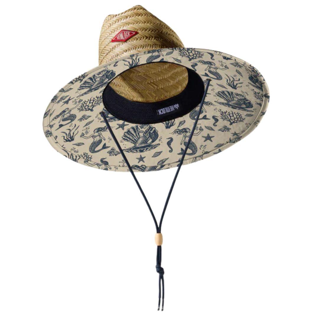 Hemlock Mermaid Signature Lifeguard Straw Hat